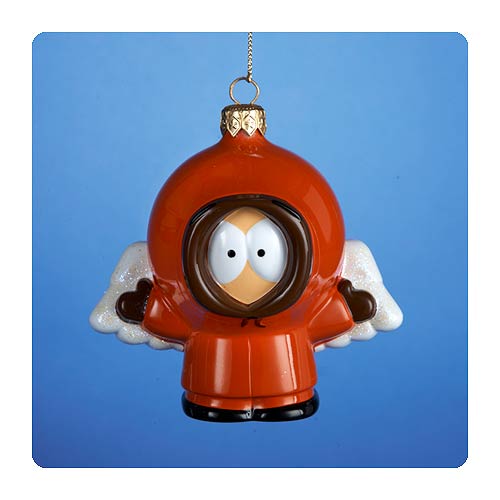 South Park Angel Kenny 4 1/2-Inch Glass Ornament, Not Mint
